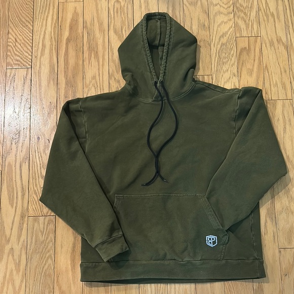 Born Primitive Unmatched Unisex Hoodie Military Green Size Small - Picture 1 of 3